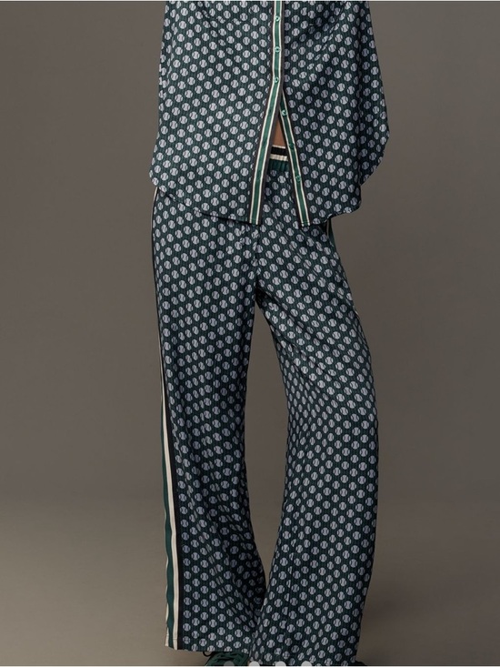 Maeve Pants - NWOT Maeve Anthropologie Tennis Ball Print Pull-On Track Pants